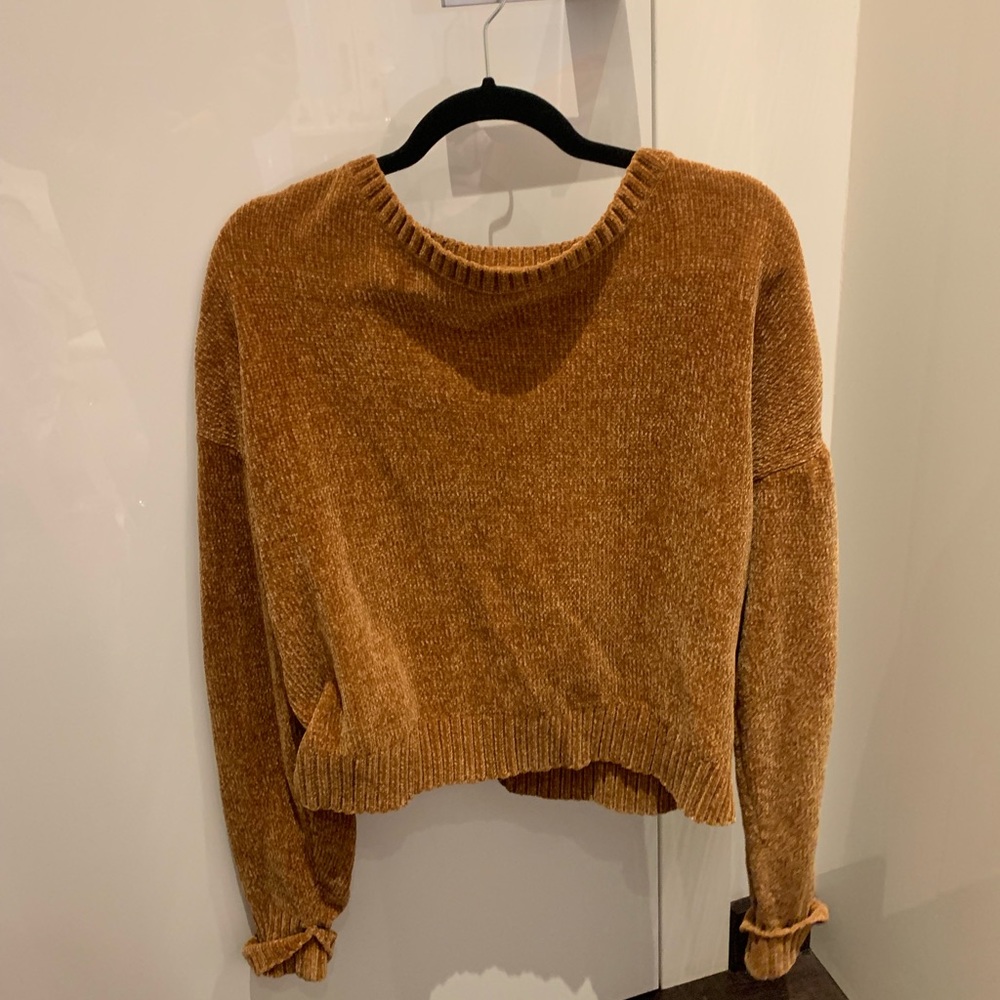 LOVERS+FRIENDS Burnt brown/orange sweater!